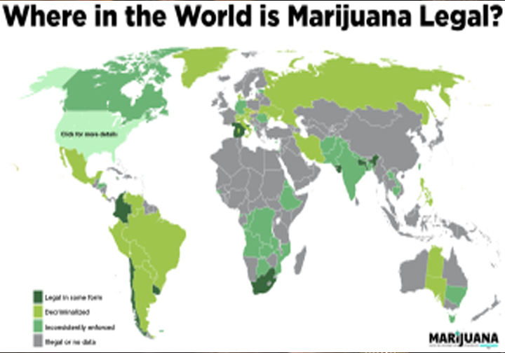 An Index to Marijuana-Legal Nations