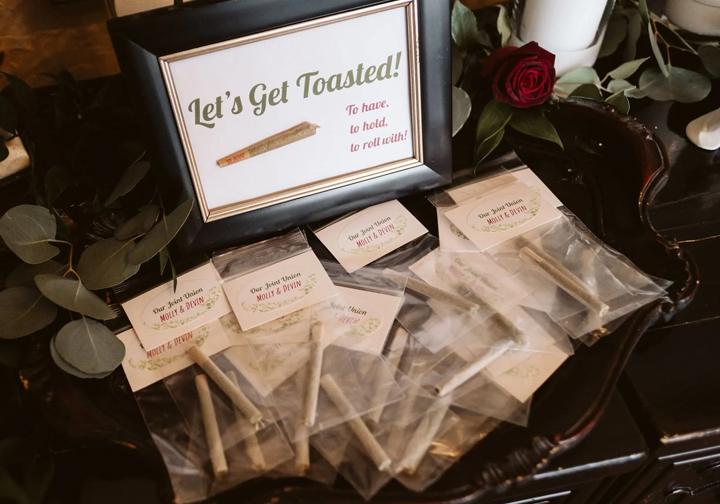 Weed-Wedding Favors That Are Perfect For Your Weed Wedding